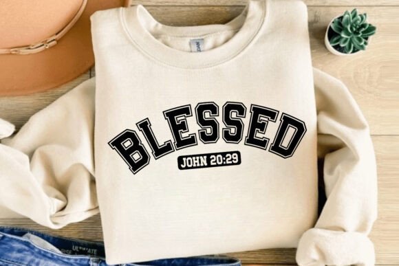 Blessed John 20 29 Svg: A Faithful Embroidery Design