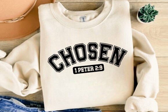 Chosen 1 Peter 2 9 SVG: A Versatile Graphic for T-Shirt Designs