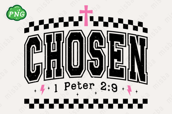 Chosen PNG: A Versatile Christian Jesus Sublimation