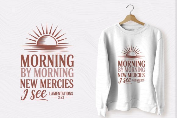 Christian Quote Typography SVG for T-Shirt Designs