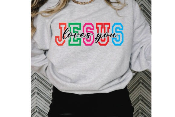 Jesus Loves You T Shirt: A Versatile Graphic for T-Shirt Designs