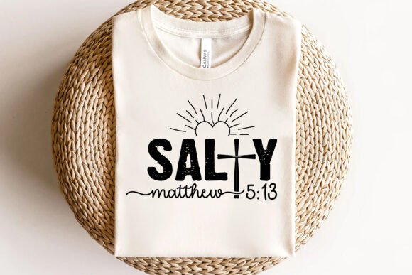 Review: Salty SVG PNG, Christian Shirt Graphics for T-Shirt Designs
